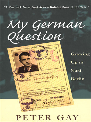 cover image of My German Question